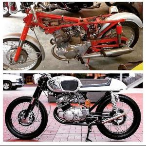 1964 Honda CB160 Luna by JMS Customs