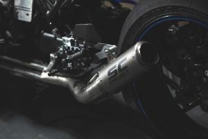 1994 BMW K1100 Poseidon by 8Tech Racing: кафе рейсер 