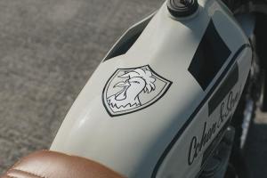 1991 Yamaha XT600E Crooked Rooster by Pista Design