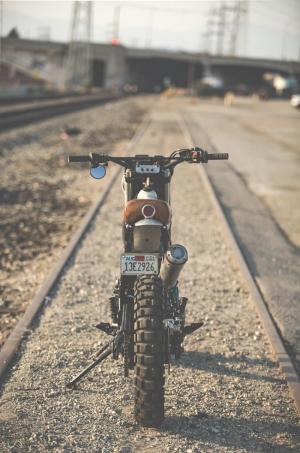 1991 Yamaha XT600E Crooked Rooster by Pista Design