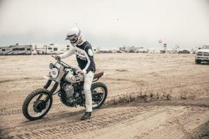 1991 Yamaha XT600E Crooked Rooster by Pista Design