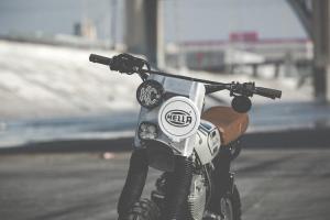 1991 Yamaha XT600E Crooked Rooster by Pista Design