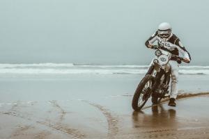 1991 Yamaha XT600E Crooked Rooster by Pista Design