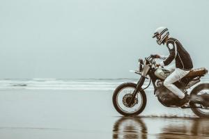 1991 Yamaha XT600E Crooked Rooster by Pista Design