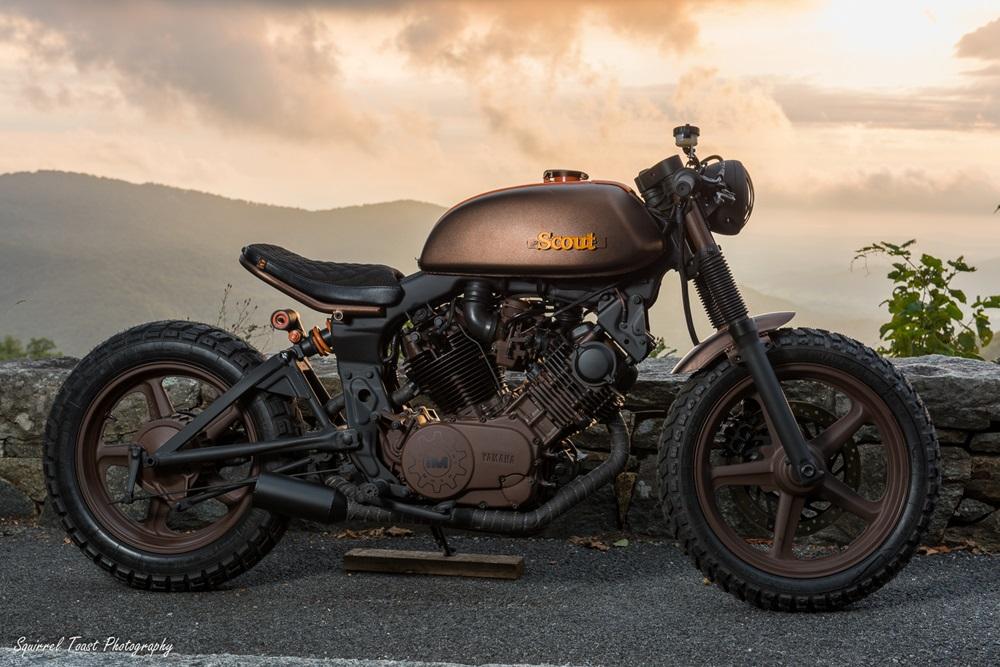Industrial Moto - Project Scout: скрэмблер Yamaha XV750 1983