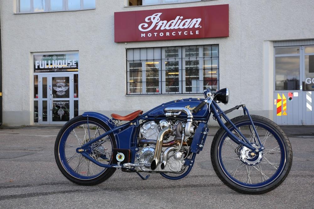 Fullhouse Garage: брэт-трекер Indian Super Scout
