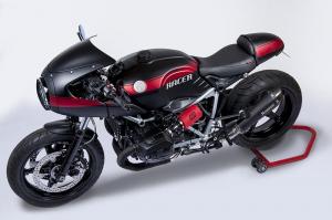 2017 BMW R9T Racer Red Line by Tank Machine