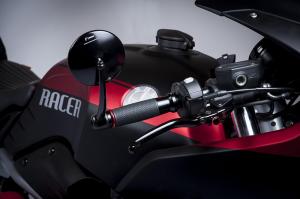 2017 BMW R9T Racer Red Line by Tank Machine