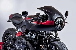2017 BMW R9T Racer Red Line by Tank Machine