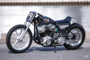1968 Harley-Davidson Shovelhead Dirt Killer by Sato Marine Cycle