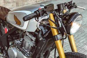 1990 Honda CB500 by Free Kustom Cycles
