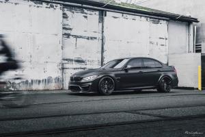 2018 BMW M3 on Brixton Forged PF1 Duo Series