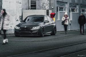 2018 BMW M3 on Brixton Forged PF1 Duo Series