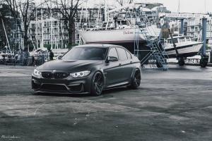 2018 BMW M3 on Brixton Forged PF1 Duo Series
