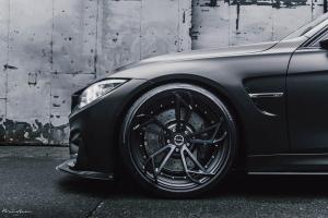 2018 BMW M3 on Brixton Forged PF1 Duo Series
