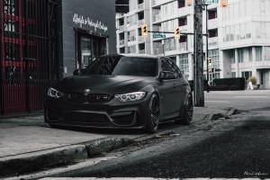 2018 BMW M3 on Brixton Forged PF1 Duo Series