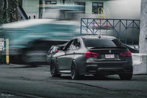 2018 BMW M3 on Brixton Forged PF1 Duo Series