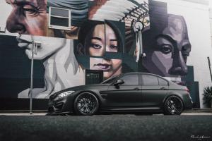 2018 BMW M3 on Brixton Forged PF1 Duo Series