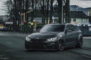 2018 BMW M3 on Brixton Forged PF1 Duo Series