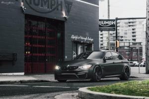 2018 BMW M3 on Brixton Forged PF1 Duo Series