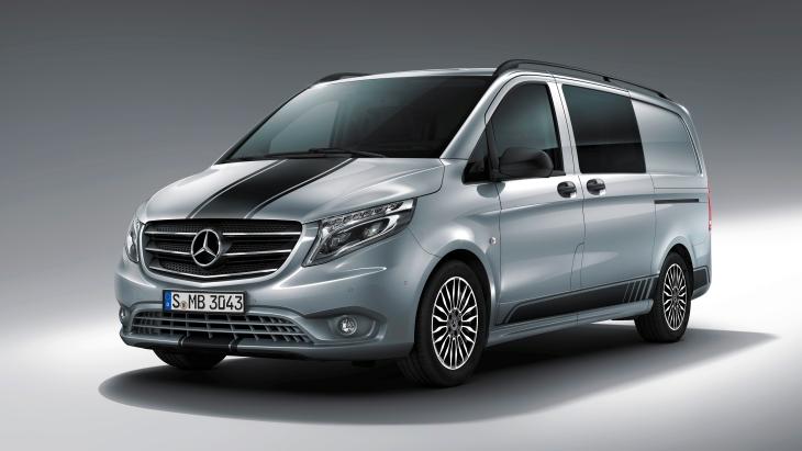 Фургон Mercedes-Benz Vito получил фирменный пакет Sport Line