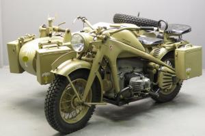Военный мотоцикл Zundapp KS750 Combination 1942