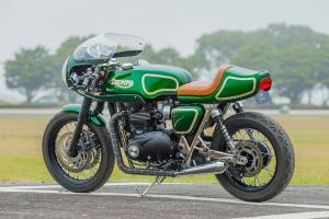 2018 Triumph Bonneville T120 Rickman by Geoff Baldwin