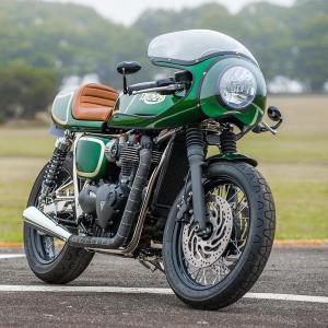 2018 Triumph Bonneville T120 Rickman by Geoff Baldwin