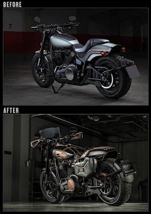 2018 Harley-Davidson Fat Max by Game Over Cycles