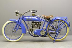 Старинный мотоцикл Emblem Model 106 Little Giant 1917