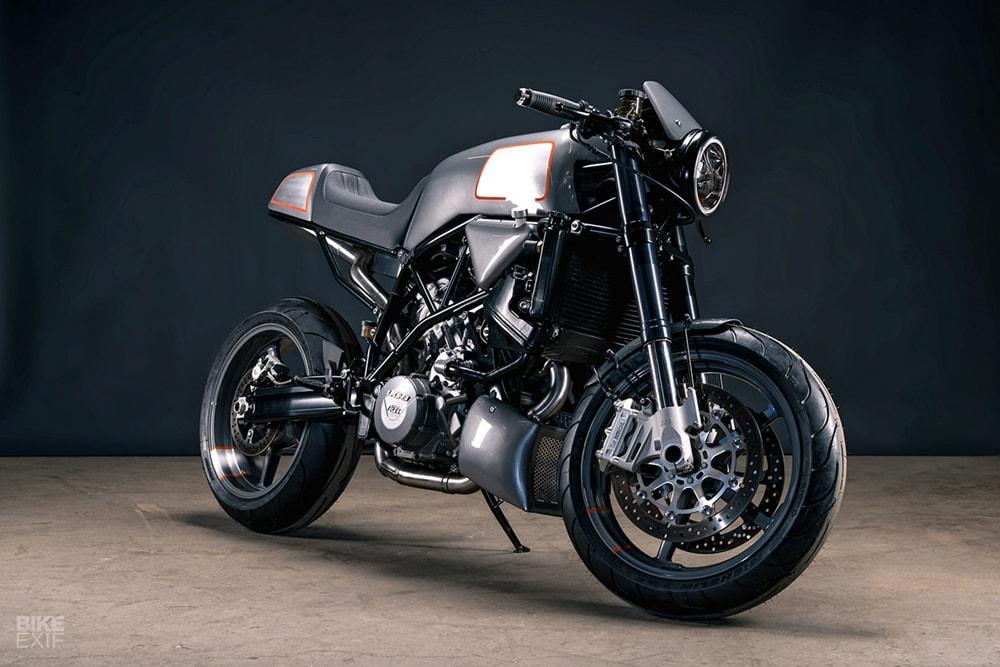 Analog Motorcycles: кафе рейсер KTM 990 Super Duke 2007 - Archduke