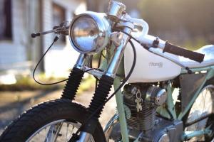 1974 Honda CB125 «Biff.» by Jenny Lawson