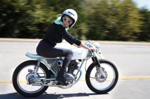 1974 Honda CB125 «Biff.» by Jenny Lawson