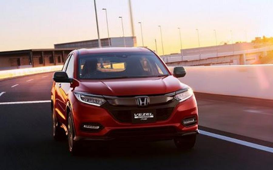 Кроссовер Honda HR-V подвергли обновлению