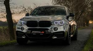 Тюнеры Fostla нарядили кроссовер BMW X6 M50d в «хром»