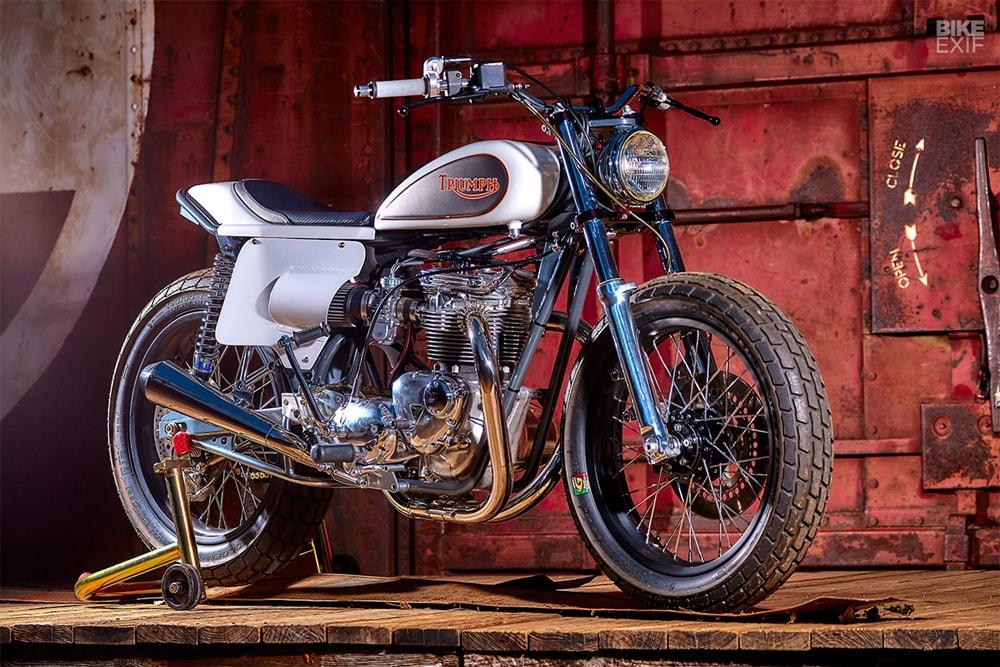 Mule Motorcycles: стрит-трекер Triumph T140