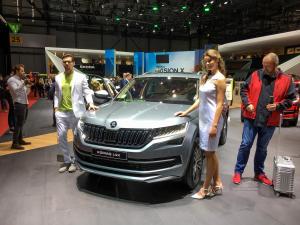 В Женеву прибыл кроссовер Skoda Kodiaq в топовом исполнении Laurin & Klement