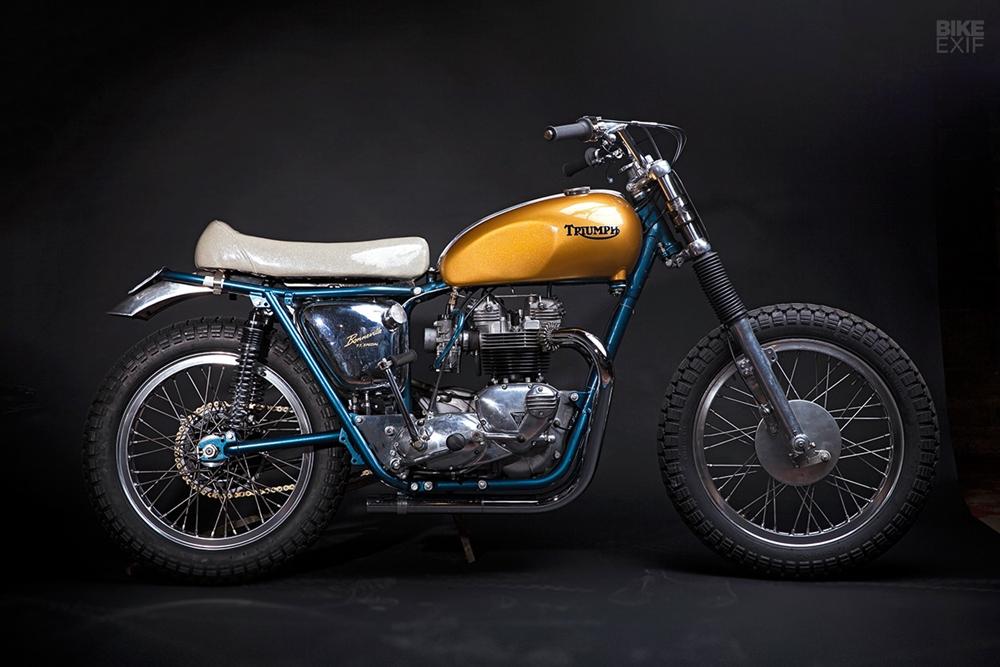 Hello Engine: трекер Triumph 750 TT