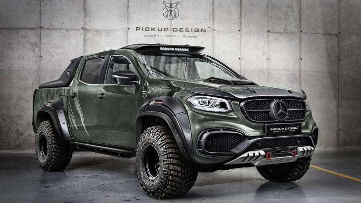 Тюнеры Carlex Design поработали над пикапом Mercedes-Benz X-Class