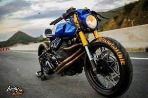 2018 Moto Guzzi V7 Stone by Lucky Custom