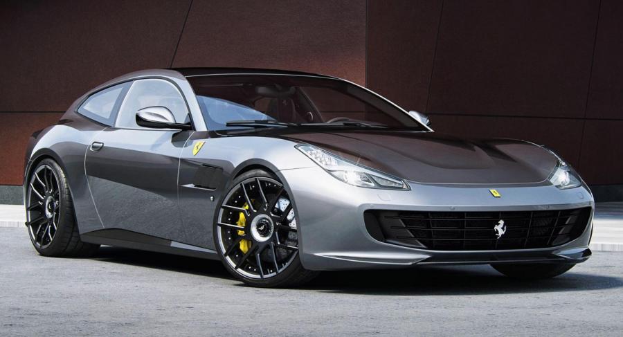 Спорткар Ferrari GTC4Lusso T в исполнении Wheelsandmore