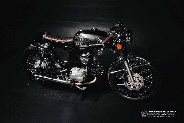 Фернандо Касадо: кафе рейсер Honda S90