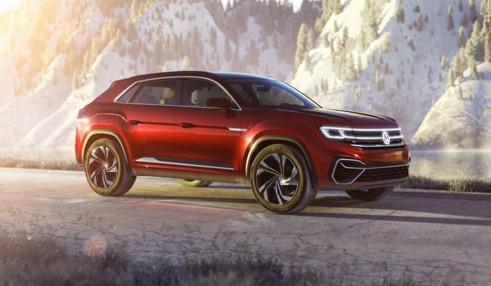 В Нью-Йорке представлен концептуальный кроссовер Volkswagen Atlas Cross Sport
