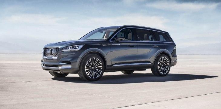 В Нью-Йорке дебютировал новый внедорожник Lincoln Aviator