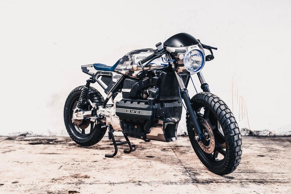 Cardsharper Customs: кафе рейсер BMW K100