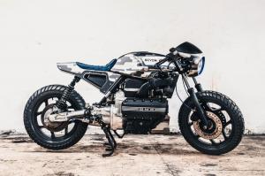 1990 BMW K100 by Cardsharper Customs