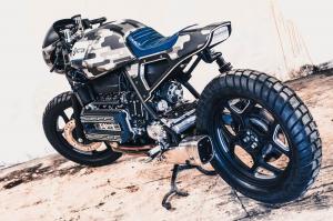 1990 BMW K100 by Cardsharper Customs