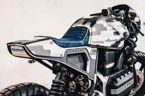 1990 BMW K100 by Cardsharper Customs