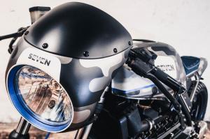 1990 BMW K100 by Cardsharper Customs