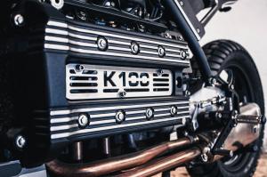 1990 BMW K100 by Cardsharper Customs
